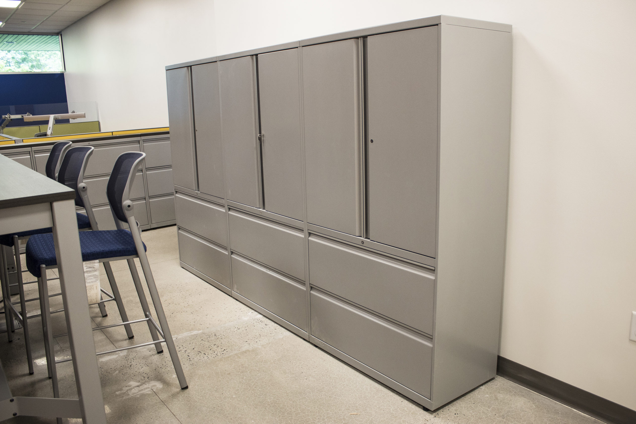 Four Person Office Storage Unit