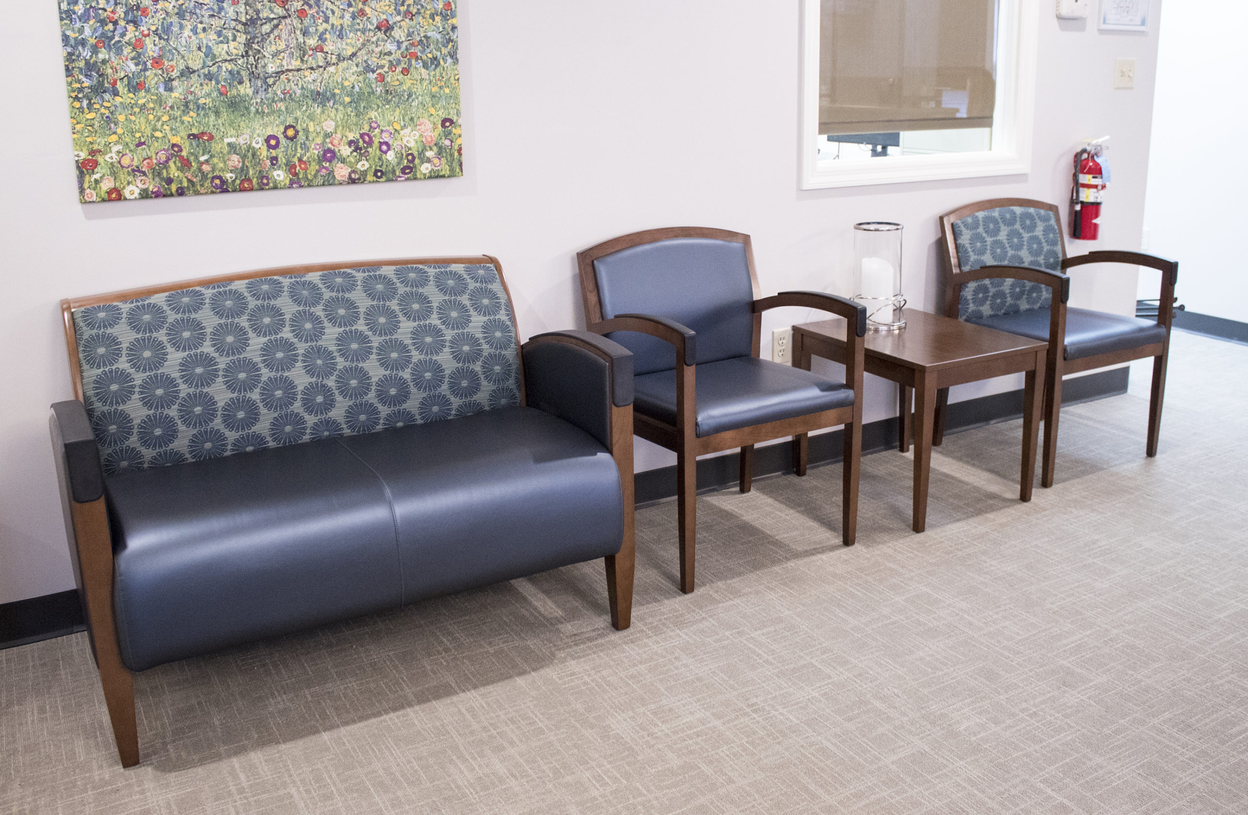 Three Seats in Waiting Room