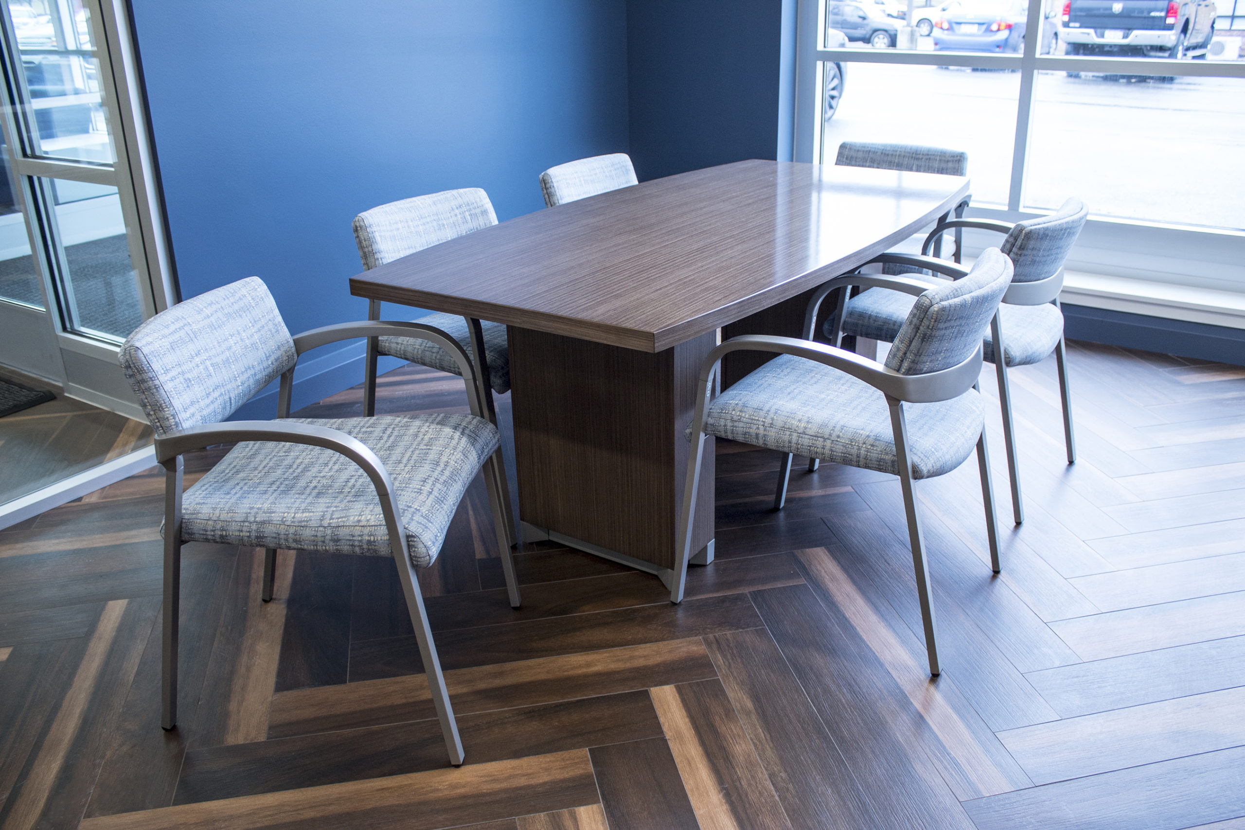 Transteck Executive Office Conference Table and Chairs